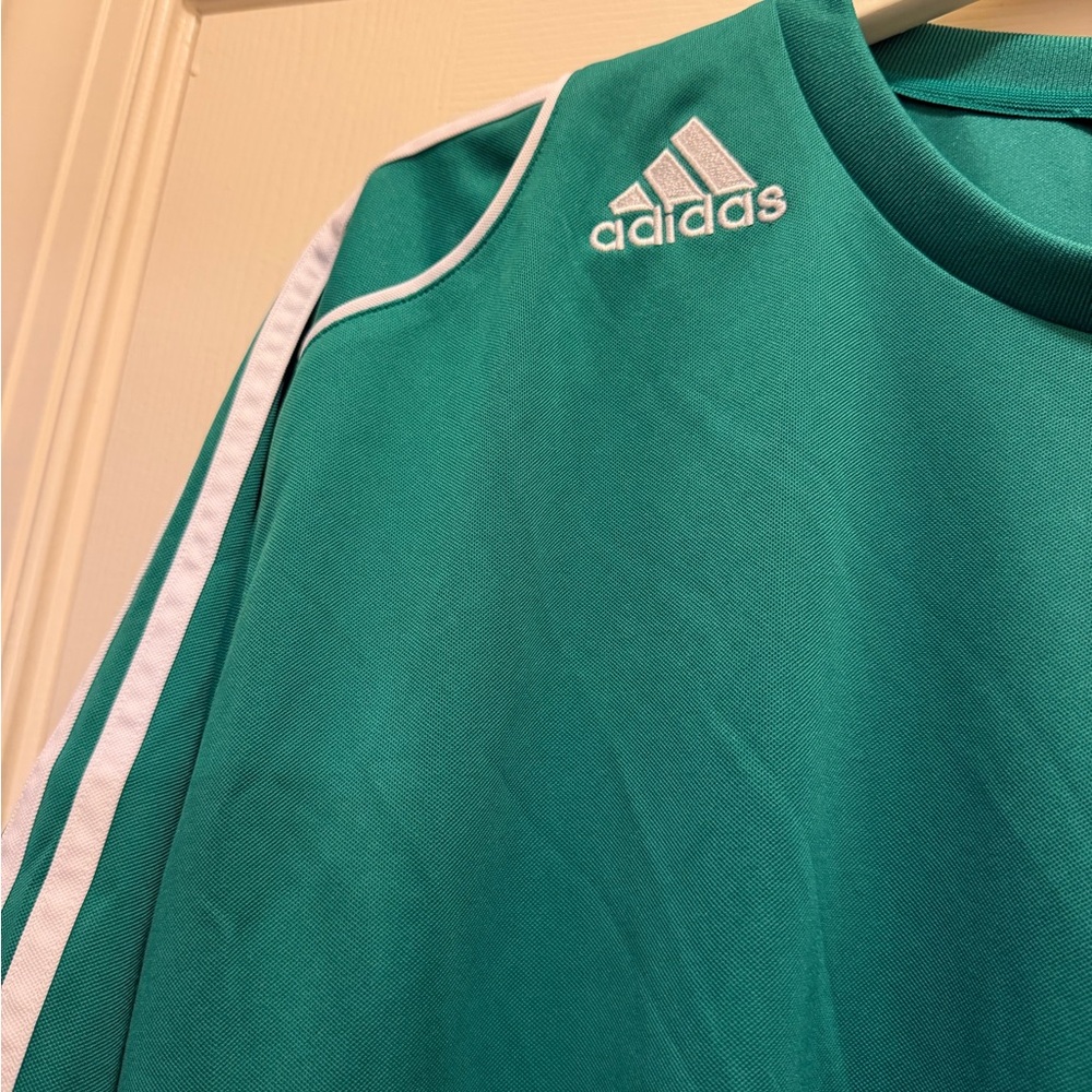 Adidas Men's Green Sports Shirt Jersey Size XL - Picture 4 of 7